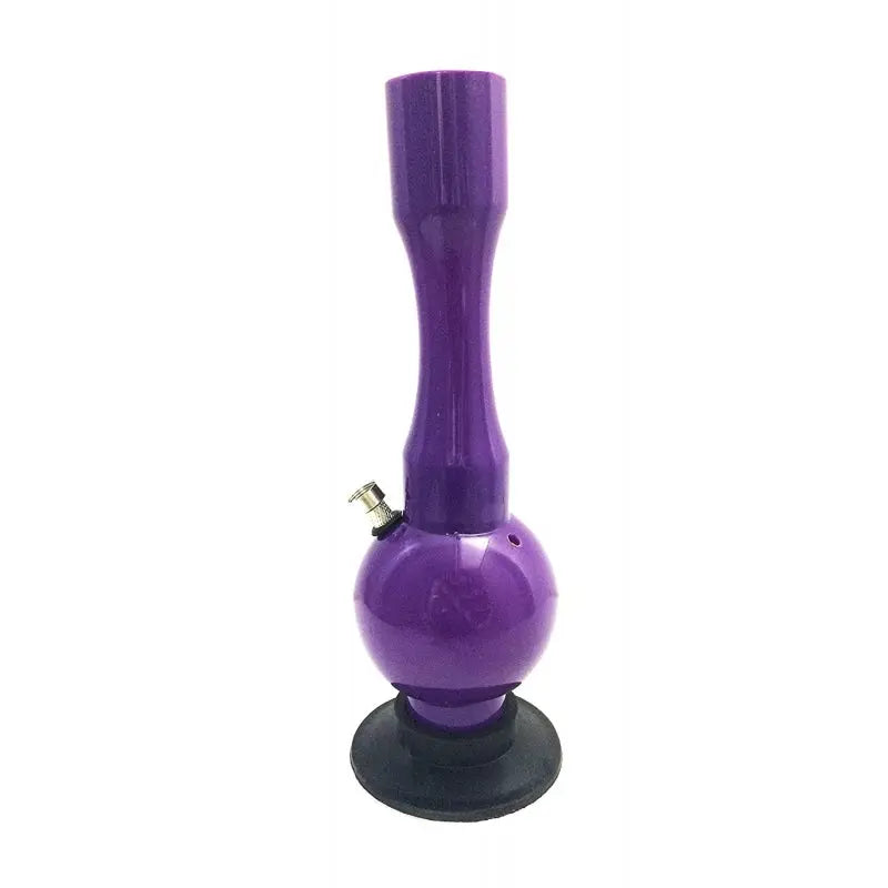 Moksha 12 inch purple acrylic ice bong