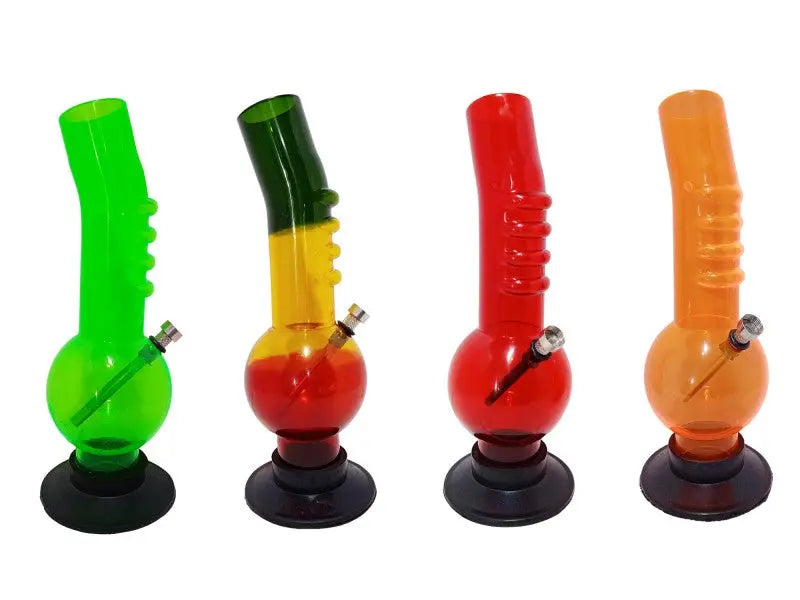 Moksha 12 inch acrylic gripper bong
Mix color waterpipe bong
Gripper design hookah