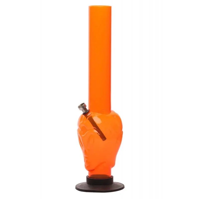 Moksha alien acrylic bong
12 inch orange waterpipe