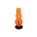 Moksha acrylic ice bong
12 inch transparent orange bong