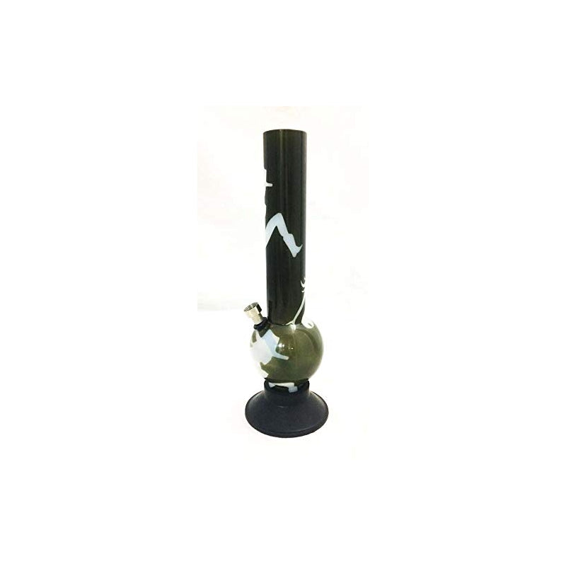 Large bulb acrylic bong 12 inch