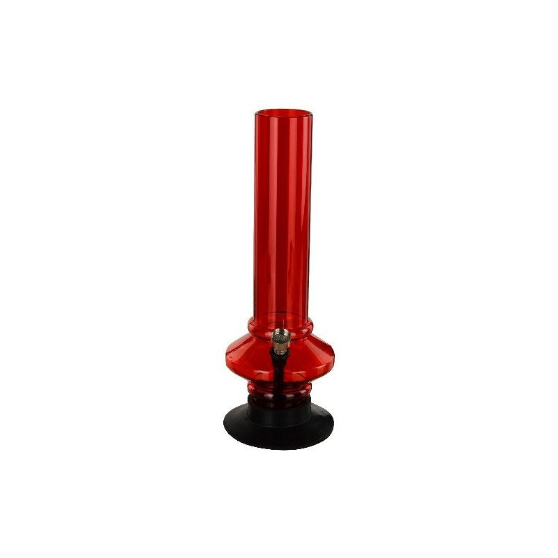 Moksha mini disc acrylic bong
12 inch transparent red water pipe