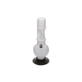 full-body image of opaque acrylic bong