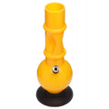 detachable metal bowl and downstem close-up