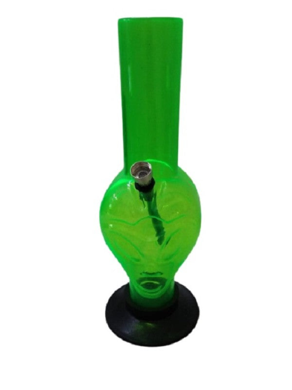 Transparent green water bong
Unique acrylic smoking bong