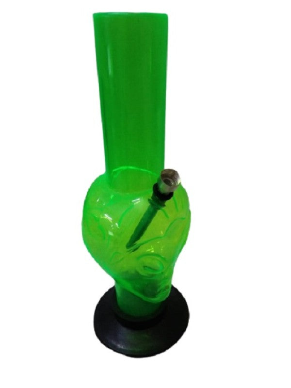 12 inch alien face acrylic bong
Moksha green alien head waterpipe