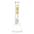 Clear glass bong with ice catcher
Moksha oval glass smoking pipe