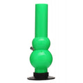 Opaque green acrylic bong