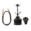Shisha with ceramic bowl and metal ash catcher
