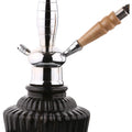 Black and silver Moksha hookah