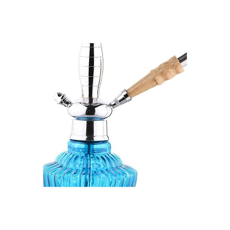 Moksha hookah with metal ash plate