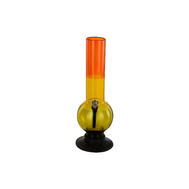 Moksha rasta color acrylic bong
12 inch large bulb waterpipe