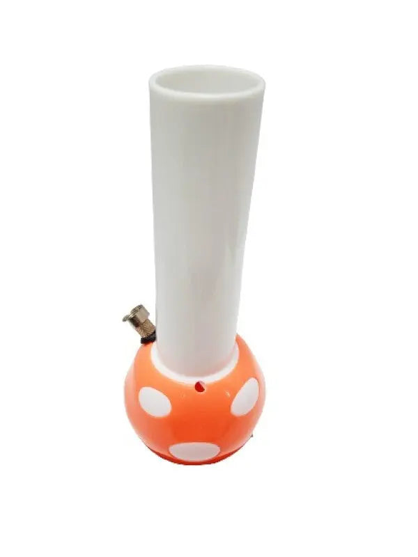 Moksha 12" Single Bulb Acrylic Water Bong (30cm, Opaque White) Moksha Bongs