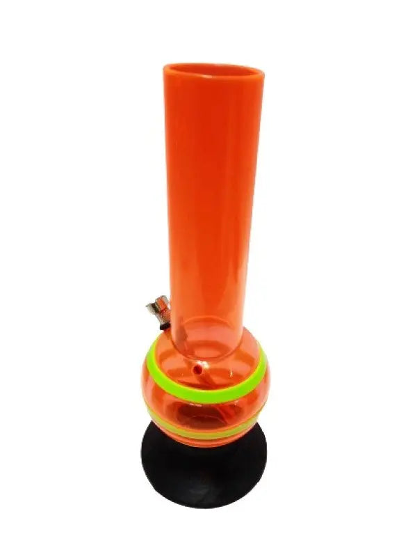 Moksha acrylic water bong
Transparent orange smoking bong