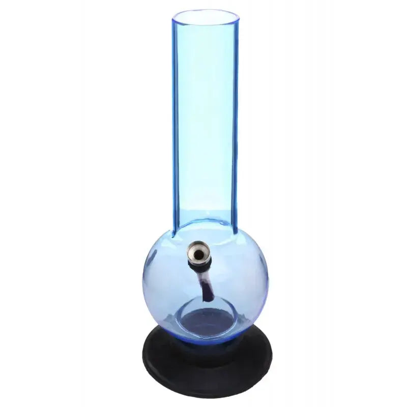 Moksha 16 inch acrylic gripper bong
Transparent blue water pipe