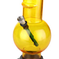 Smoking bong with grip handle