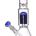 Moksha 14 inch 9 arm tree percolator glass ice bong pipe hookah (35cm, blue) Moksha Bongs