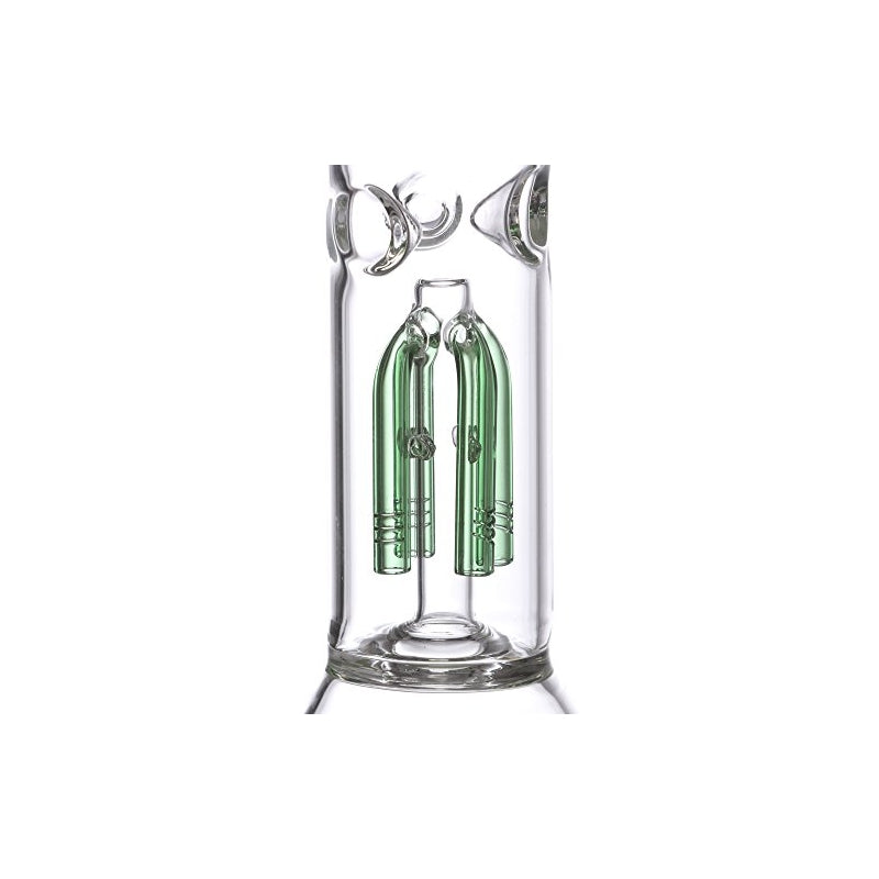 35cm ice bong with 4-arm percolator