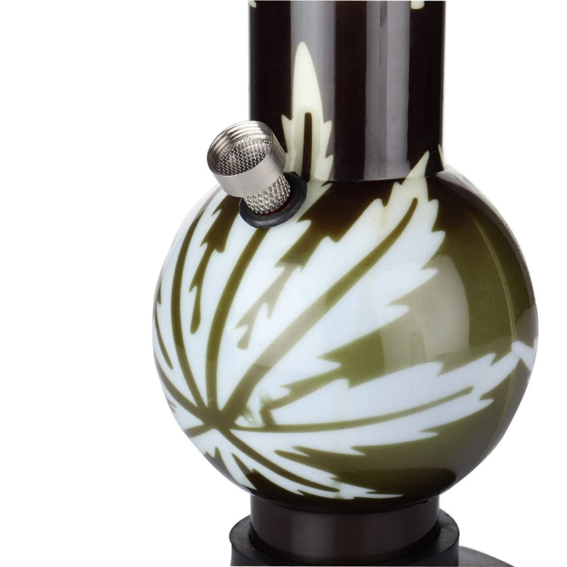 Moksha 16 inch acrylic hookah water pipe bong