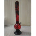 moksha dual-use bong/hookah with leaf design