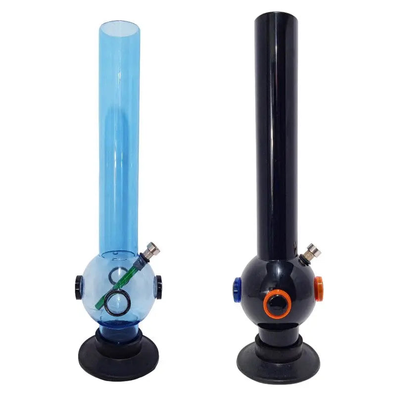 side view of 40cm acrylic bong