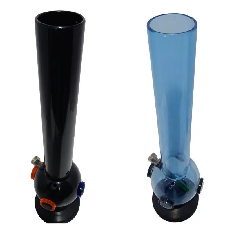 moksha 16 inch single bulb ring acrylic bong
