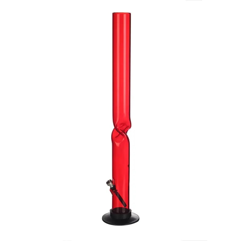 Moksha 16 inch red acrylic ice bong