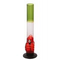side profile of thumb grip bong with 5cm wide tube