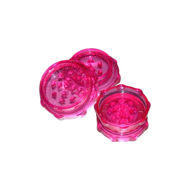 Moksha acrylic herb grinder 2-inch