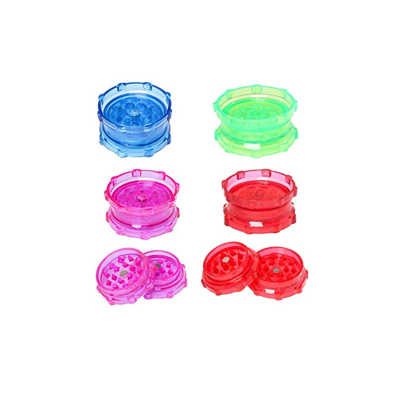 2-part shark teeth acrylic crusher