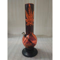 Transparent orange herb bong