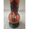 2 inch orange acrylic bong with leaf
Moksha large bulb acrylic water pipe