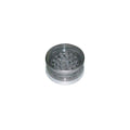 Acrylic herb crusher with transparent base