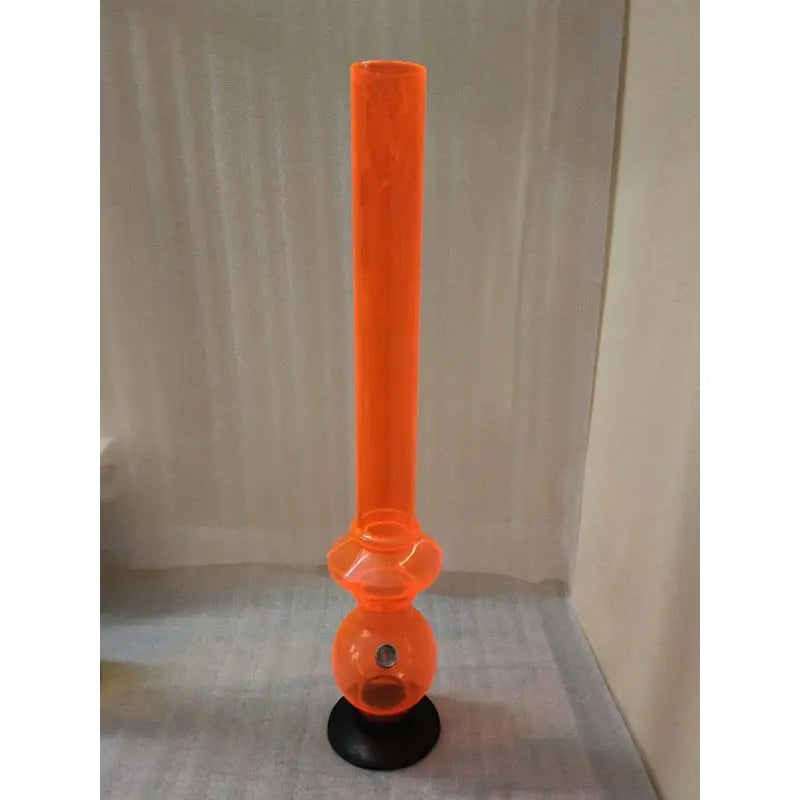 Moksha 22 Inch Tall Acrylic Disc Waterpipe Bong – Transparent, 56cm Moksha Bongs