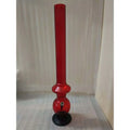 Moksha disc bong assorted colors
Long acrylic waterpipe for herbs
Moksha tall transparent bong