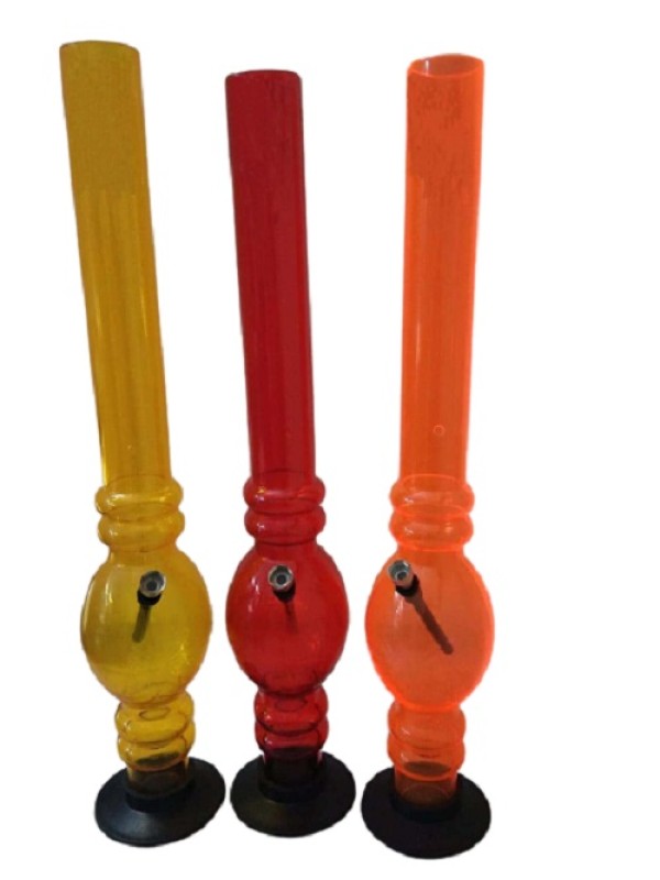 Long acrylic hookah pipe
Moksha tall transparent bong