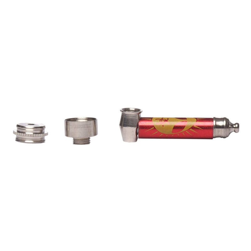 Lightweight aluminum herb pipe