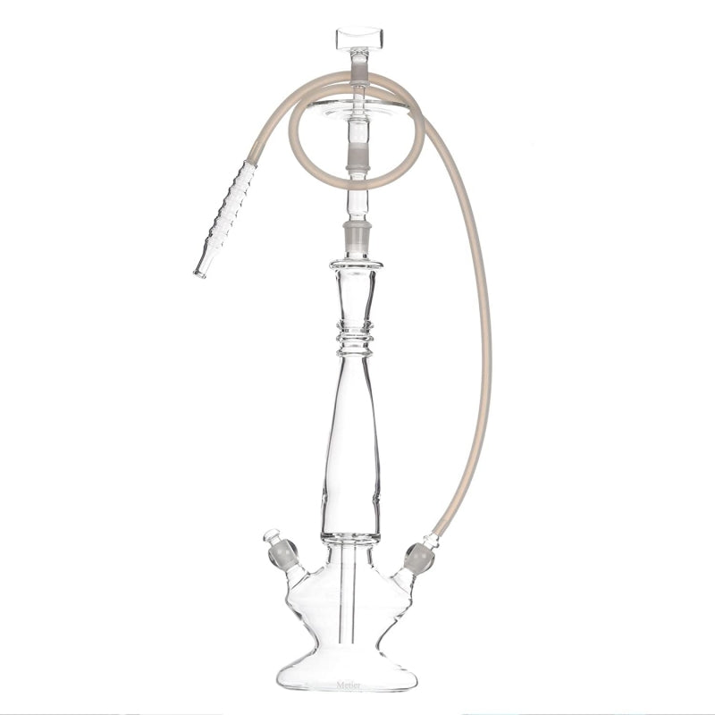 Moksha 26" Borosilicate Glass Hookah | Single/Double Hose Bong Moksha Bongs