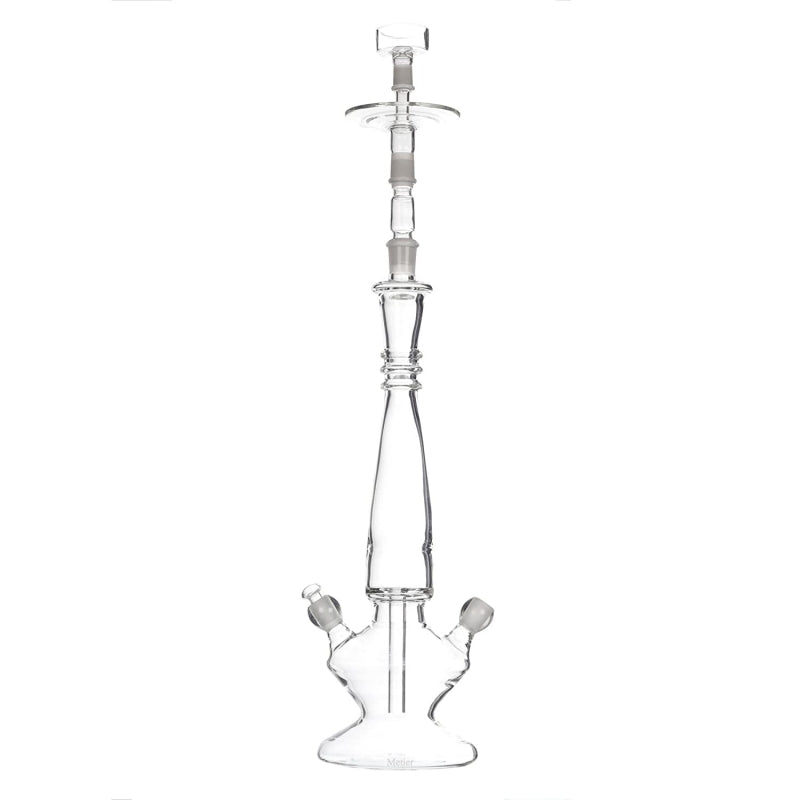 Moksha 26" Borosilicate Glass Hookah | Single/Double Hose Bong Moksha Bongs