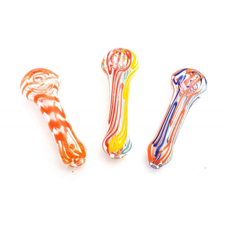 Glass pipe for dry herbs