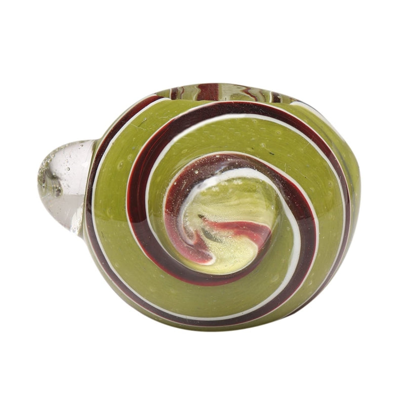 Moksha 4 inch zigzag glass pipe