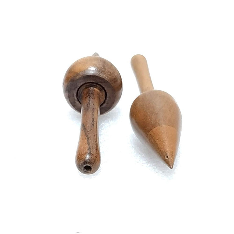Moksha 4-Inch Handmade Wooden Mushroom Smoking Pipe – Brown Finish Moksha Bongs