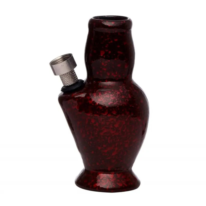 Mini red water bong
Small ceramic waterpipe