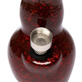 Moksha red ceramic mini bong
4-inch ceramic water pipe