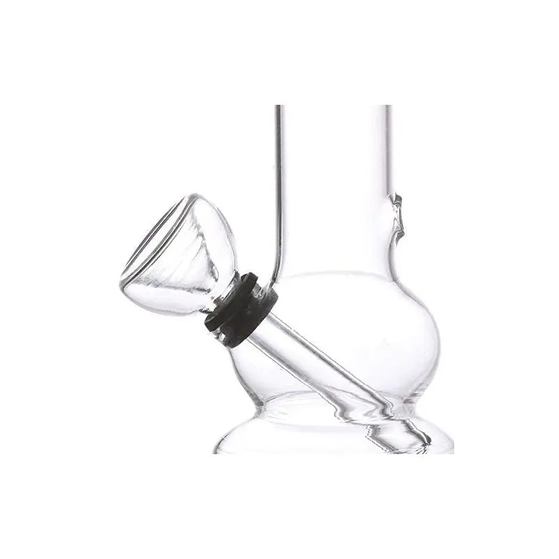 transparent glass mini bong