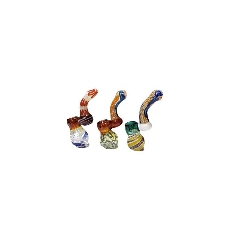 Portable 5 inch sherlock glass bubbler