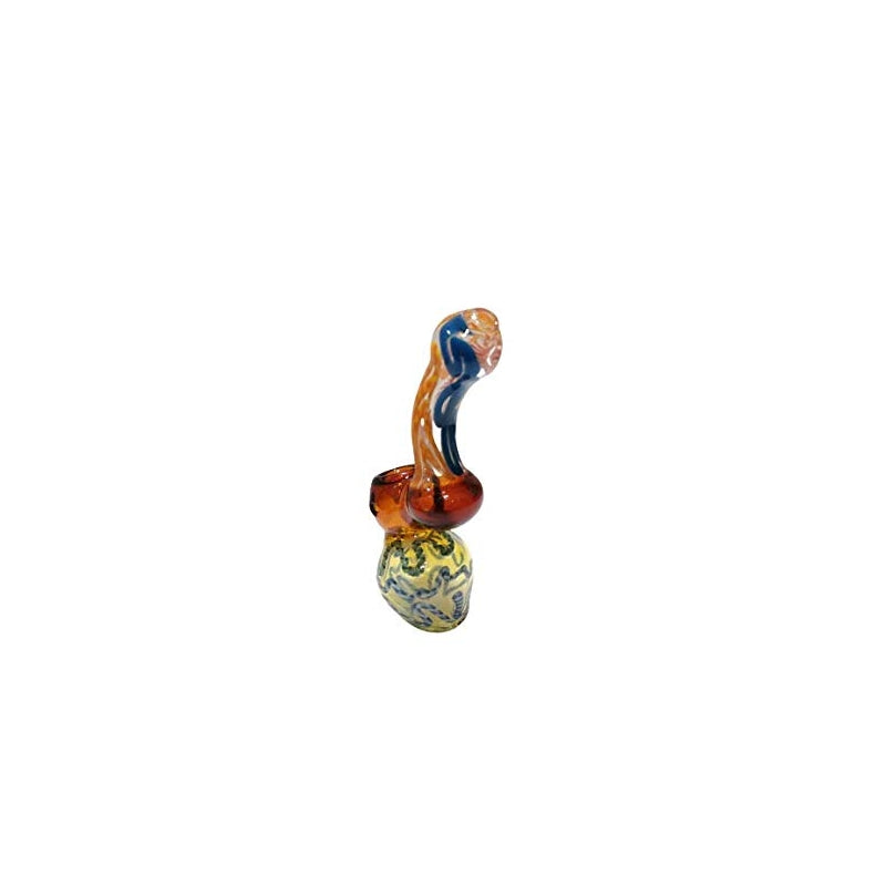 Inside-out multicolor smoking pipe