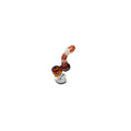 Moksha 5 inch sherlock bubbler glass pipe
