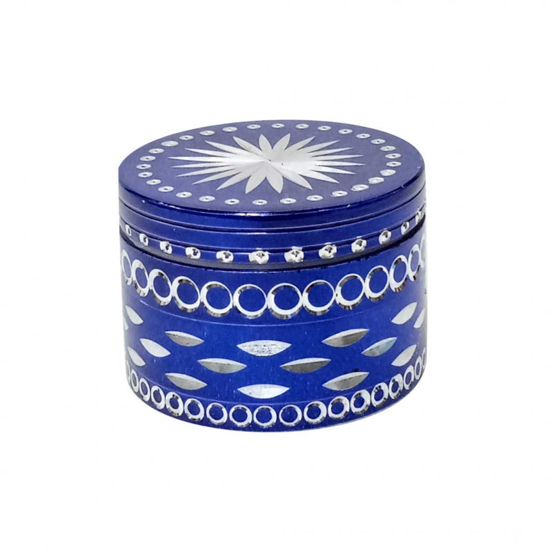 Moksha 50mm diamond metal herb grinder
