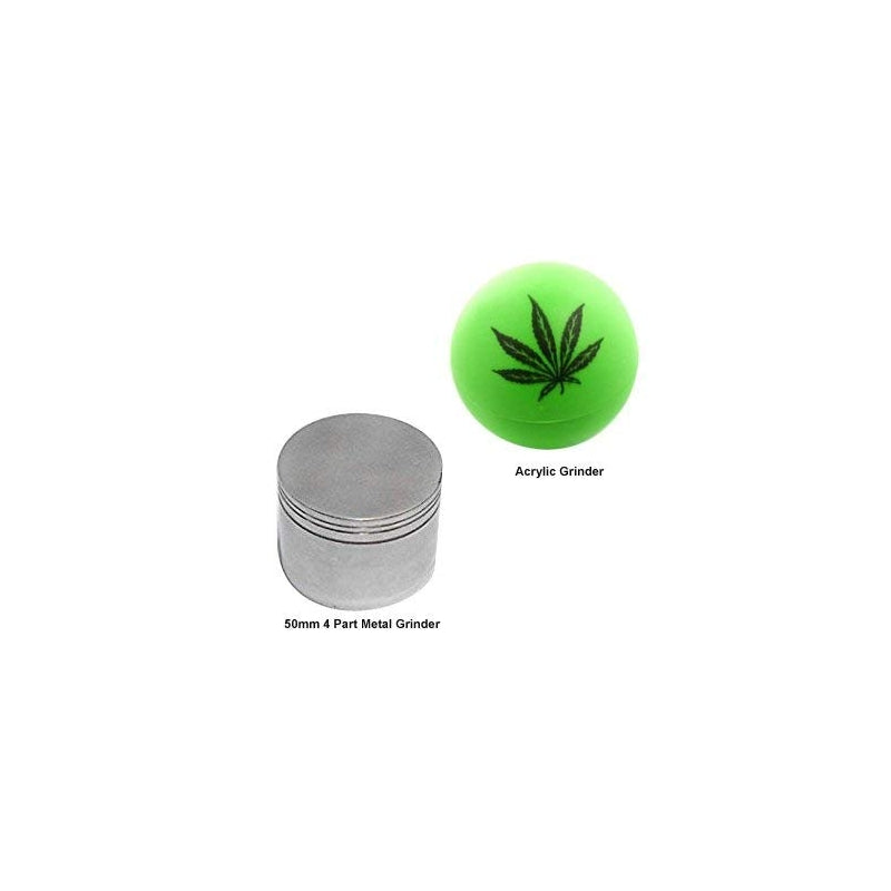 Diamond teeth metal herb crusher